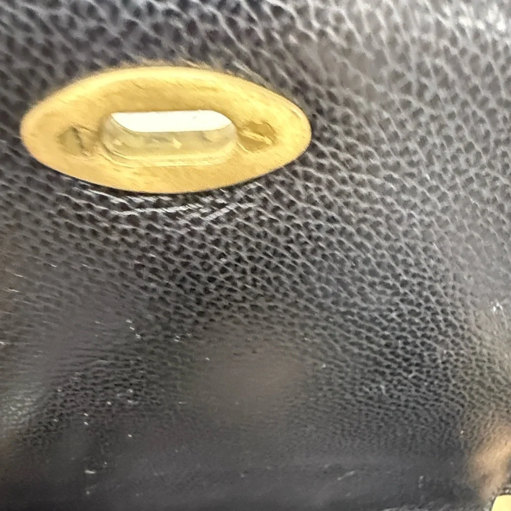 Coach Madison Carlyle Black Leather Crossbody Bag